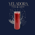 Veladora para el Amor, ritualizada en altar por Bethsotérica