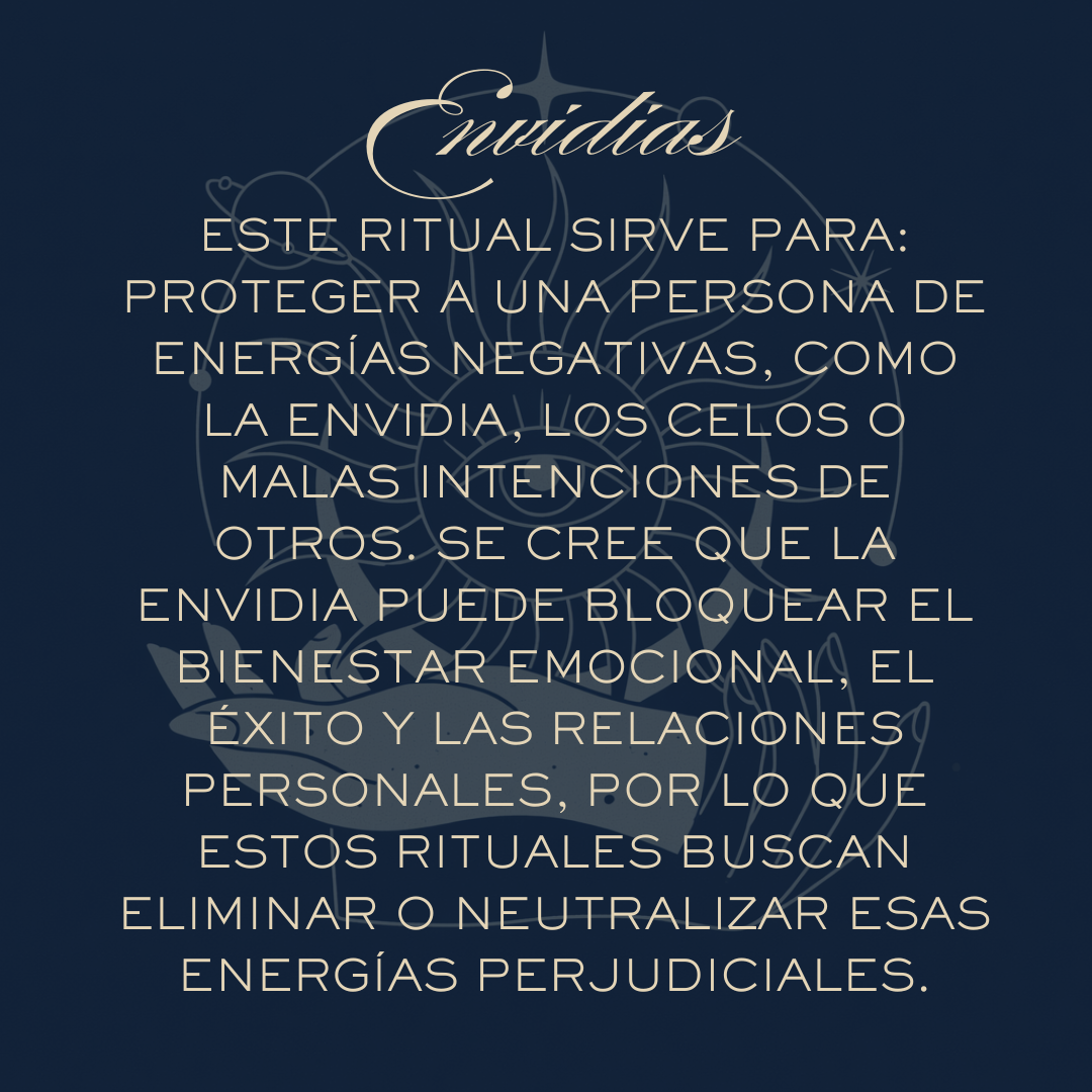 Ritual contra las Envidias de Bethsotérica para neutralizar celos y mal de ojo