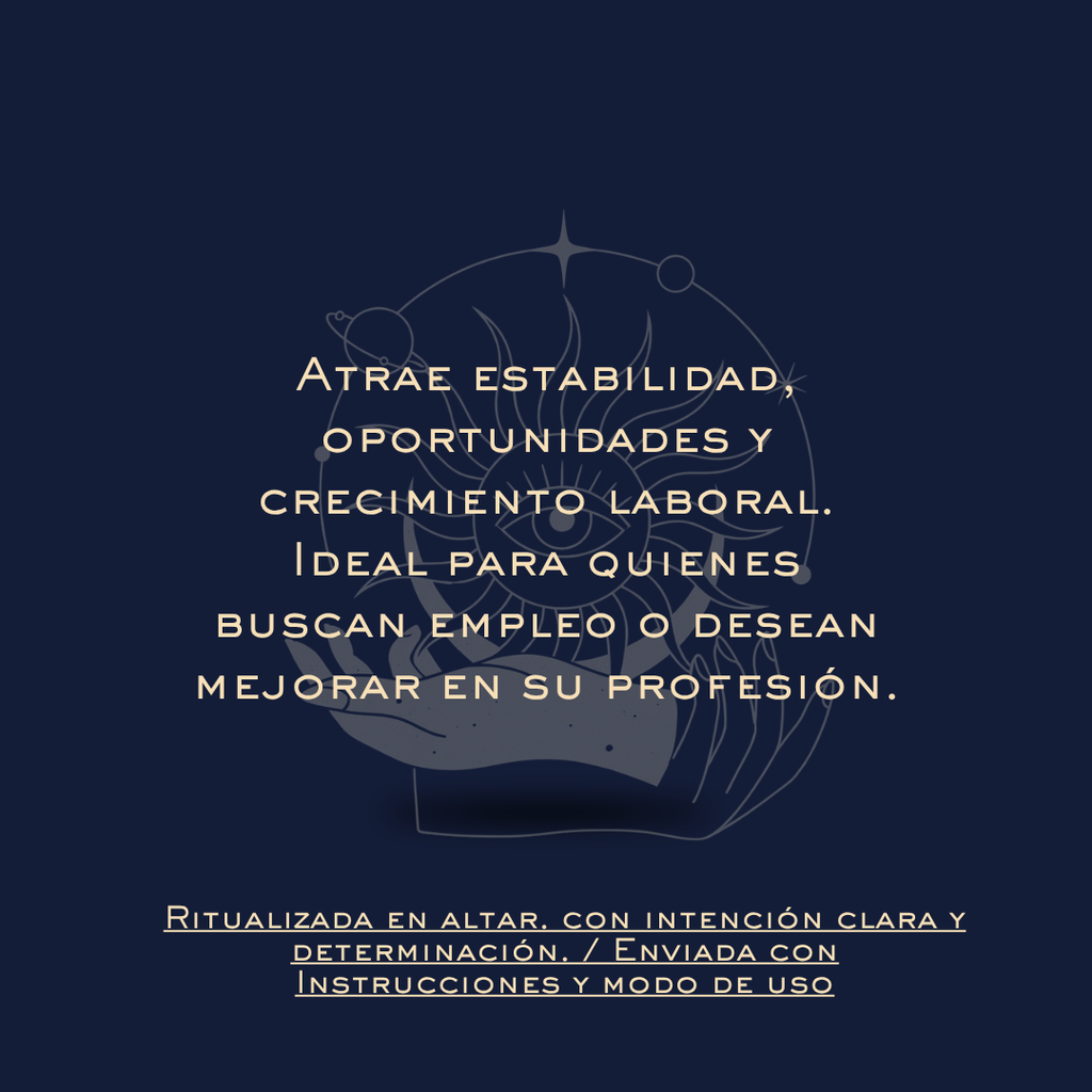 Veladora para el Trabajo de Bethsotérica para estabilidad y crecimiento laboral