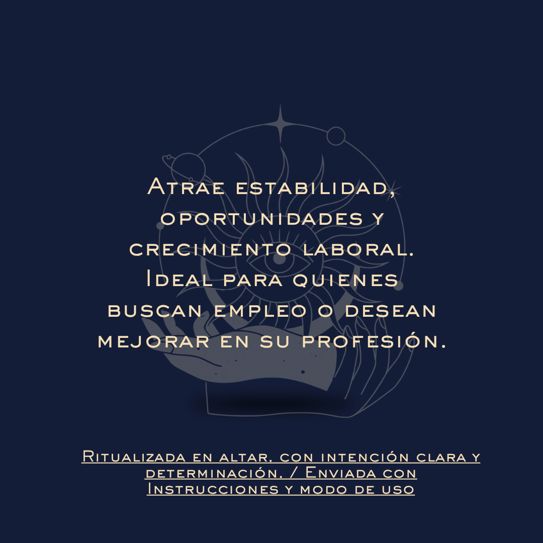 Veladora para el Trabajo de Bethsotérica para estabilidad y crecimiento laboral