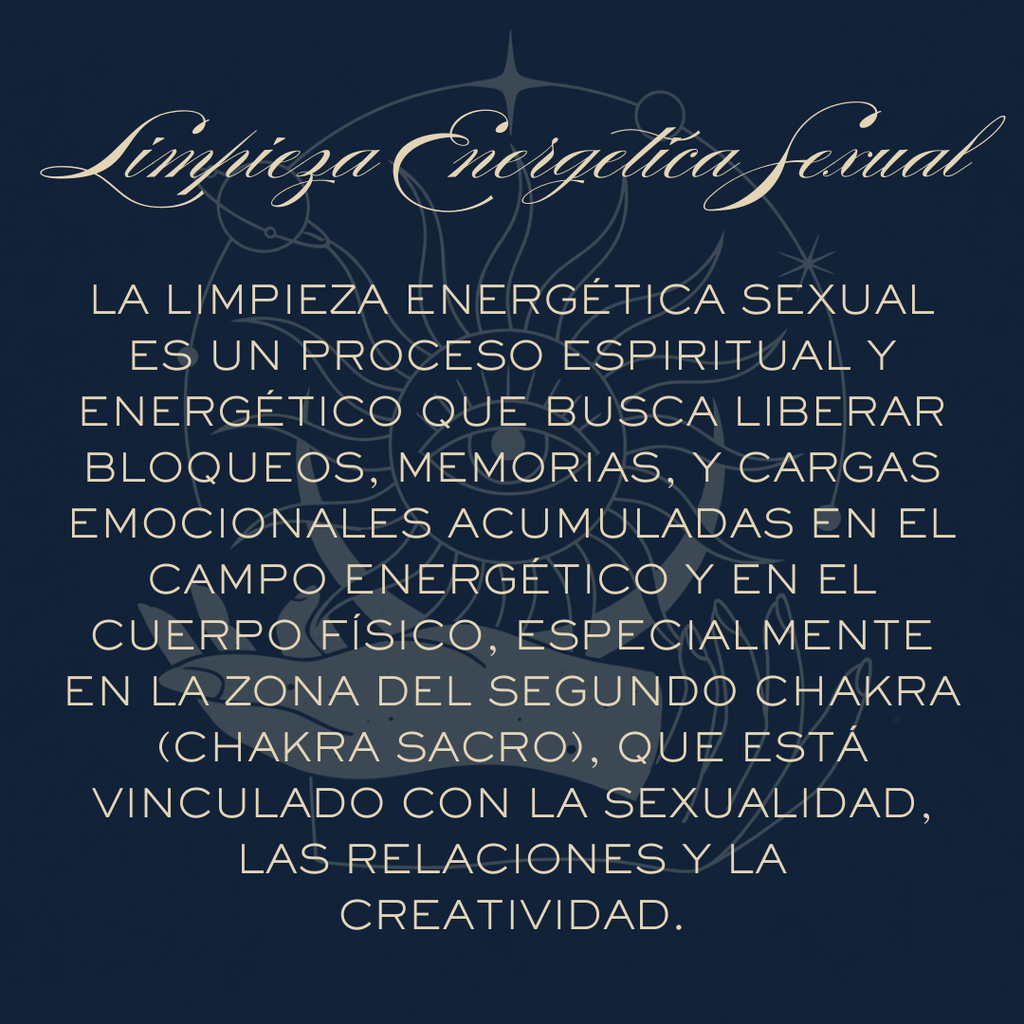 Ritual de Limpieza Energética Sexual de Bethsotérica para liberar el chakra sacro