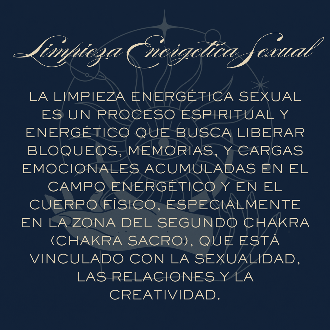 Ritual de Limpieza Energética Sexual de Bethsotérica para liberar el chakra sacro