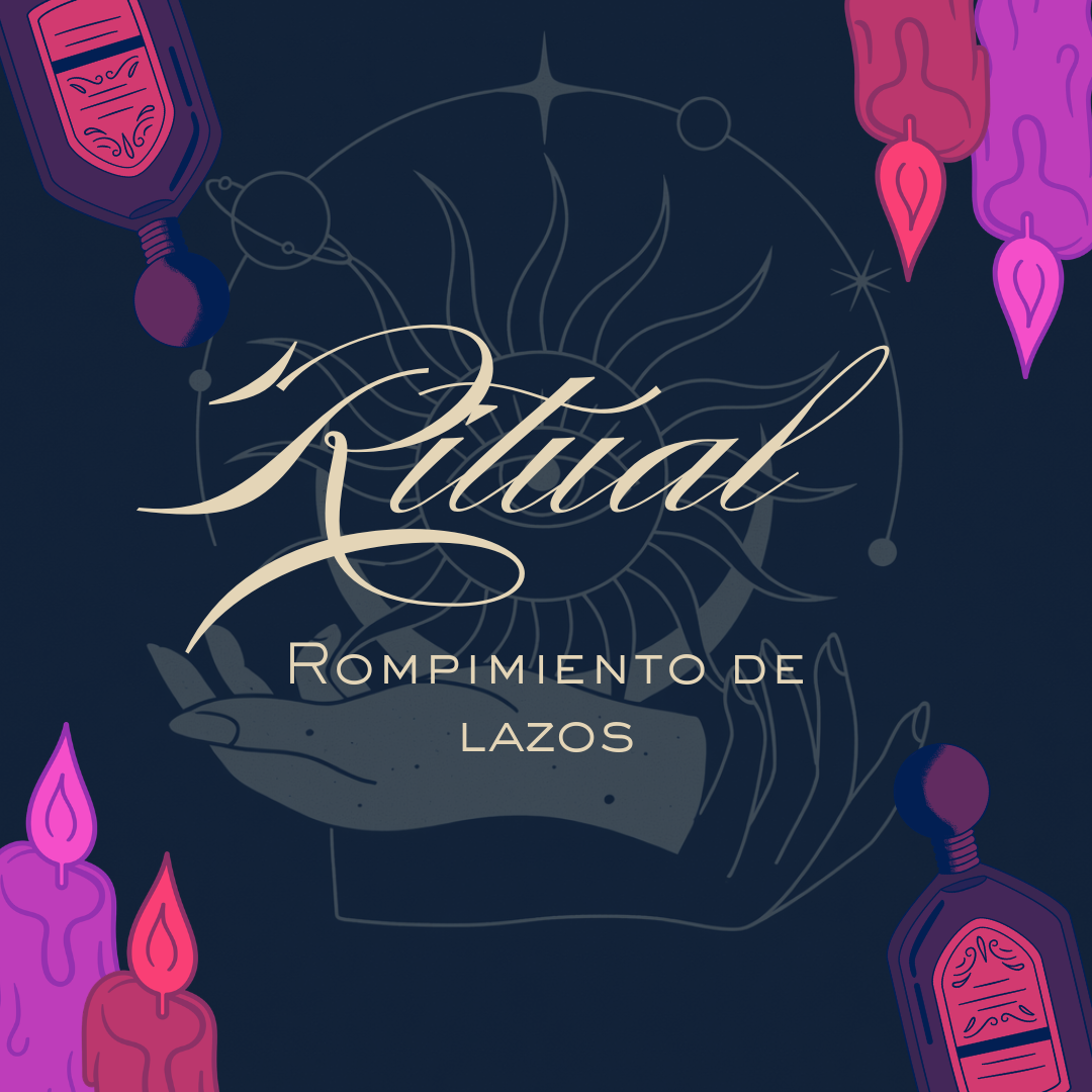 Ritual de Rompimiento de Lazos, realizado en altar por Bethsotérica