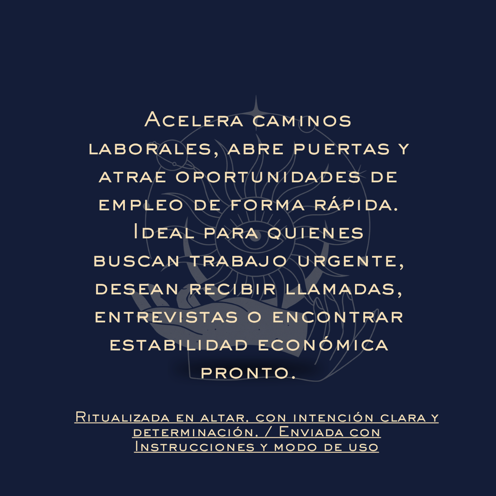 Veladora Quiero Trabajo Pronto de Bethsotérica para conseguir empleo urgente