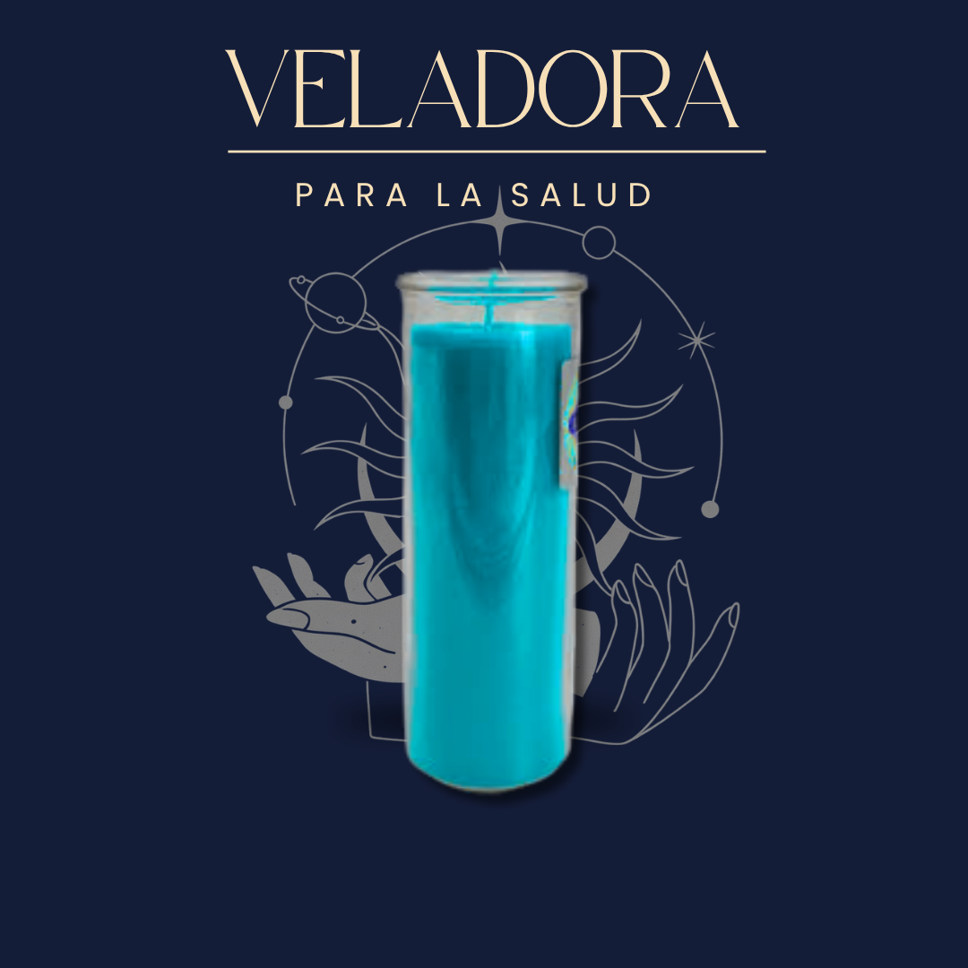 Veladora para la Salud, ritualizada en altar por Bethsotérica
