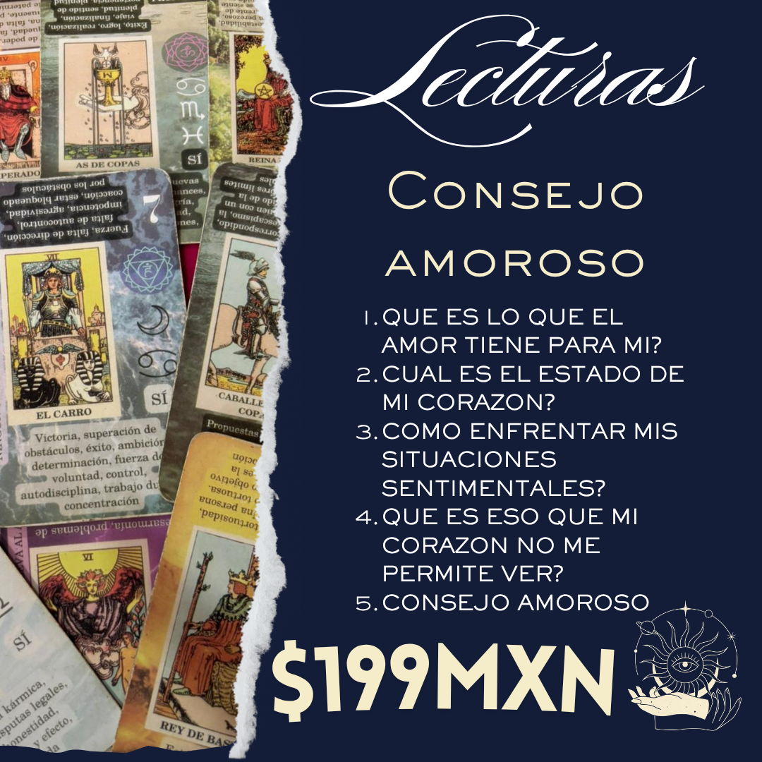 Lectura de tarot Consejo Amoroso de Bethsotérica