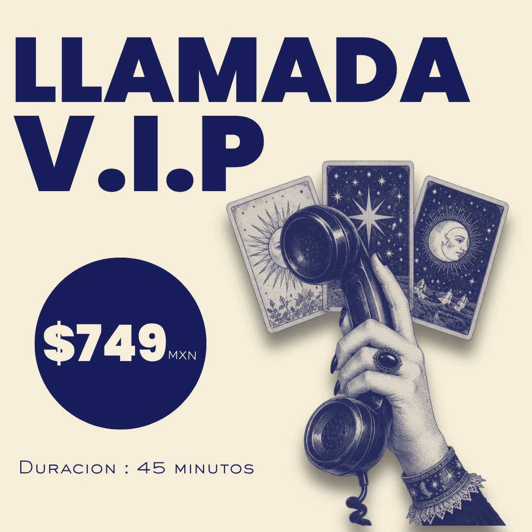 Llamada de Tarot V.I.P de Bethsotérica, sesión completa