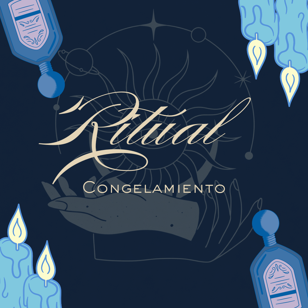 Ritual de Congelamiento, realizado en altar por Bethsotérica